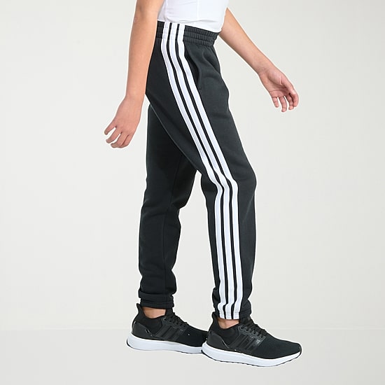 adidas Big Kid Boys Drawstring Waist Tapered Regular Fit Jogger Pant