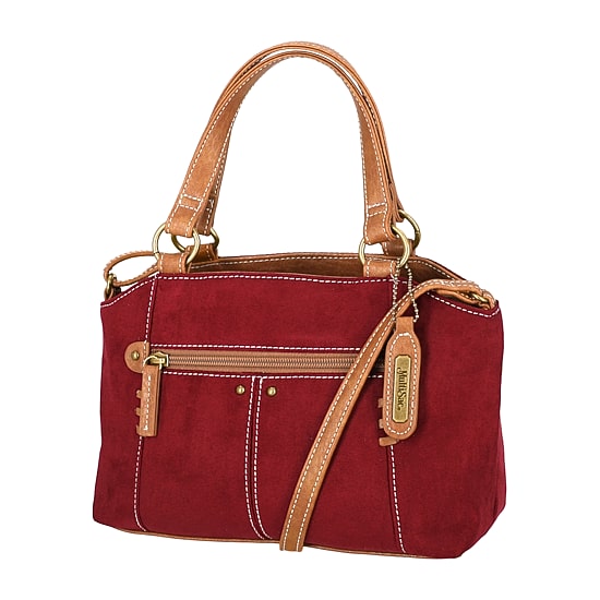 Multi Sac Faux Suede Olivia Satchel