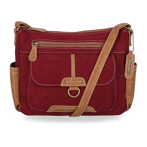 Multi Sac Naomi Hobo Bag In Red