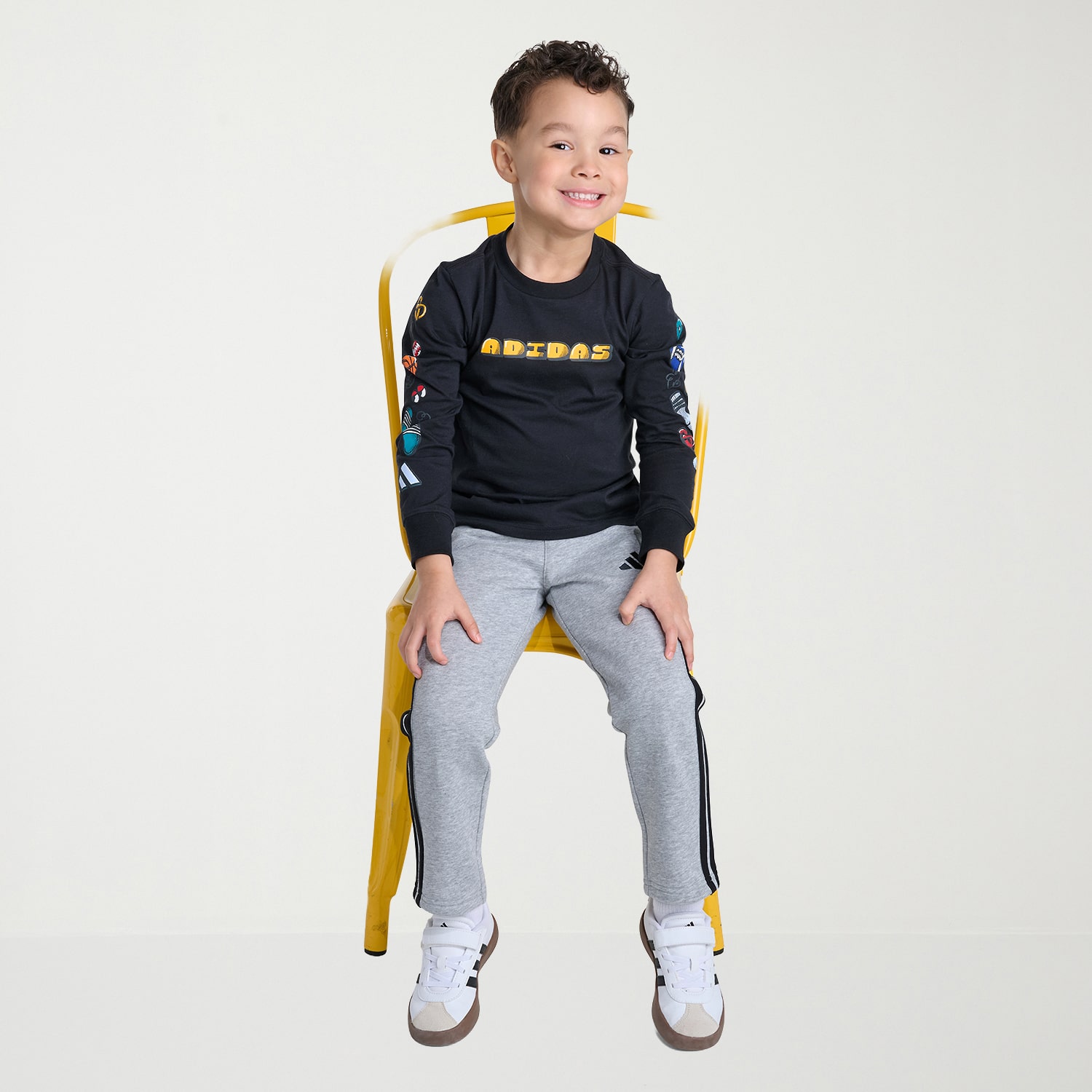 adidas Little Boys 2-pc. Pant Set