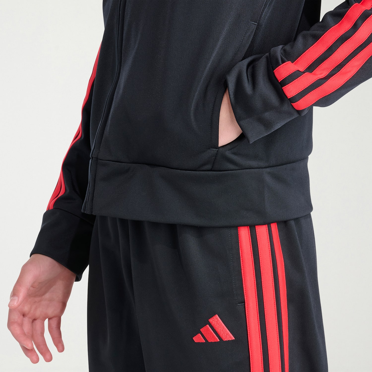 adidas Big Kid Boys Logo 2-pc. Track Suit