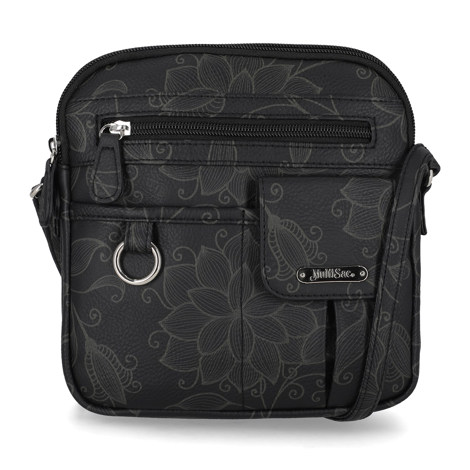 Multi Sac North South Zip Around Crossbody Bag