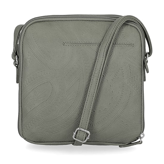 ノベルティ　バック　 グレージュ 25 Multi Sac North South Zip Around Crossbody Bag - JCPenney