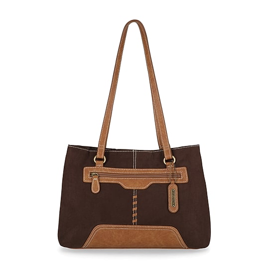 Multi Sac Faux Suede Denise Tote Bag