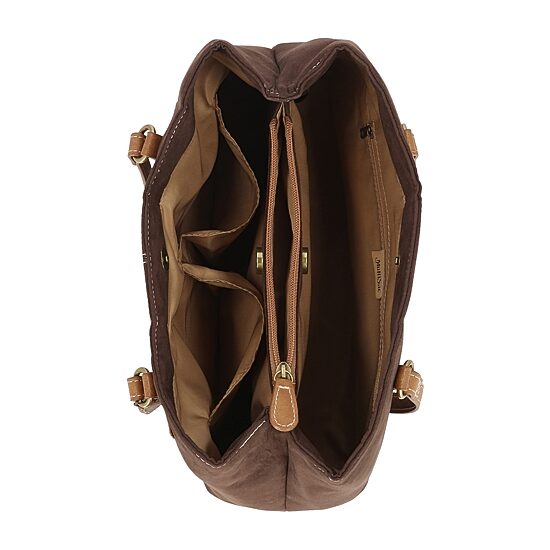 Multi Sac Faux Suede Denise Tote Bag