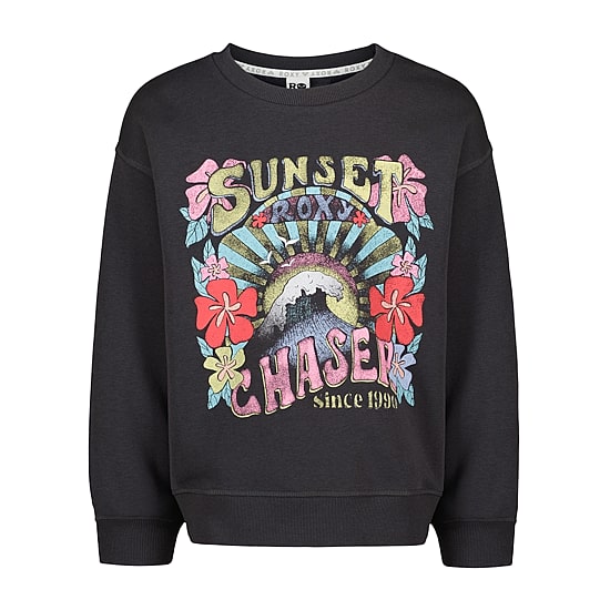 Roxy Big Kid Girls Crew Neck Fleece Long Sleeve Sweatshirt