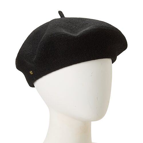 Liz Claiborne Wool Womens Beret In Black