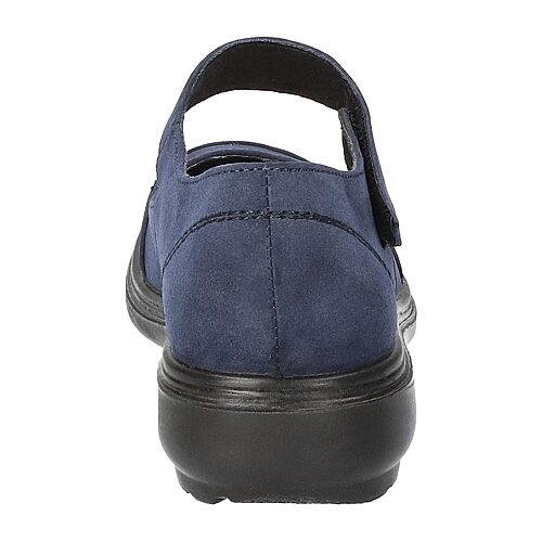 Easy Street Slater Womens Round Closed Toe Slip-on Shoe In Blue