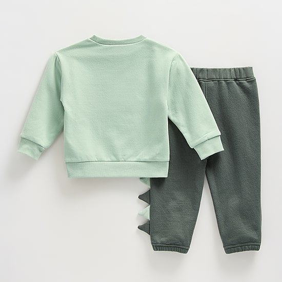 Little Lad Baby Boys Knit Pant Set
