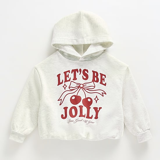 Grayson Little Toddler Girls Long Sleeve Fleece Hoodie