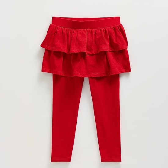 Okie Dokie Toddler & Little Girls Knit Straight Full Length Leggings