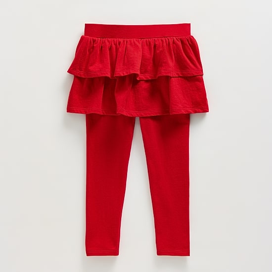 Okie Dokie Toddler & Little Girls Knit Straight Full Length Leggings