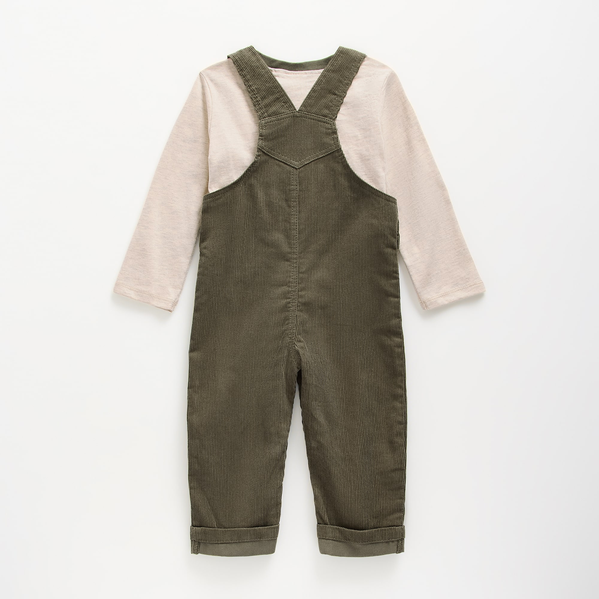 Little Lad Baby Boys Overall Set