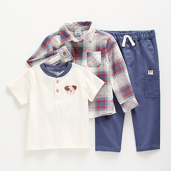 Little Lad Baby Boys Pant Set