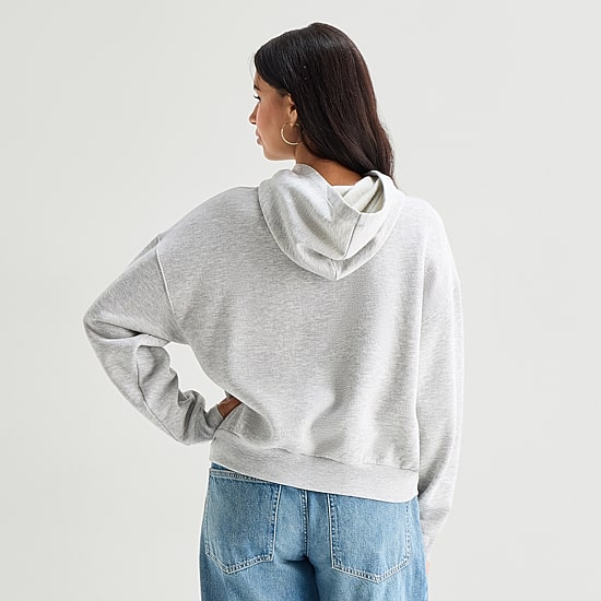 Arizona Womens Juniors Long Sleeve Fleece Hoodie