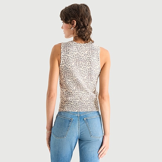 A.N.A Womens Crew Neck Sleeveless Pullover Sweater