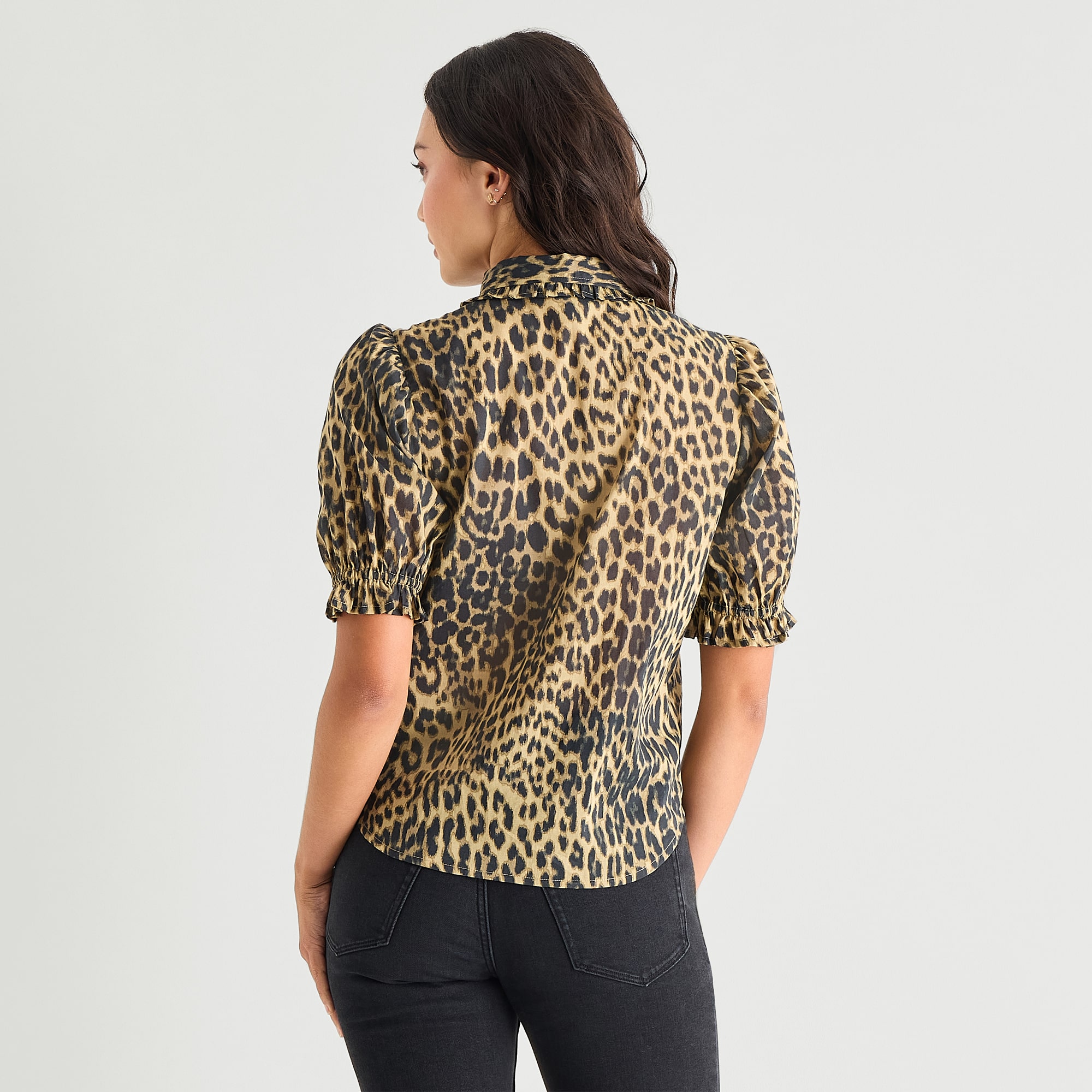 A.N.A Womens Short Sleeve Blouse