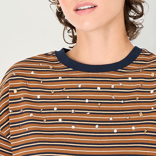 A.N.A Womens Crew Neck Short Sleeve T-Shirt