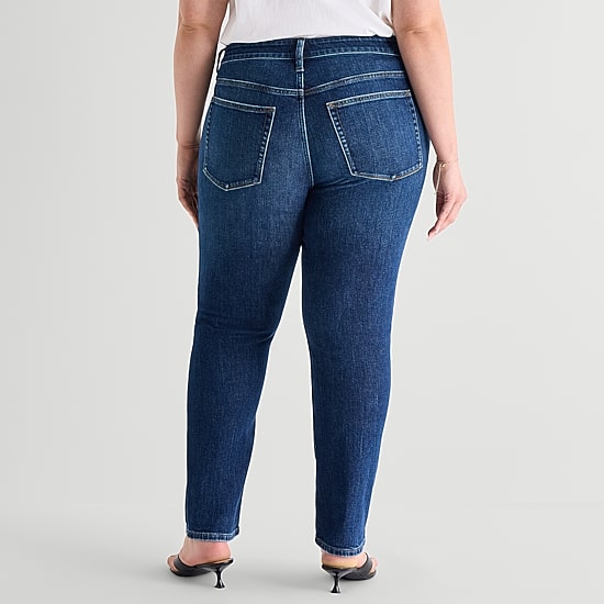 A.N.A Womens High Rise Skinny Fit Jean