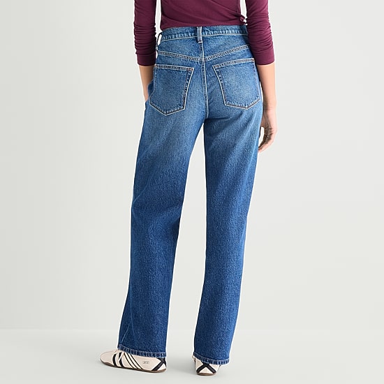 A.N.A Womens High Rise Relaxed Fit Jean