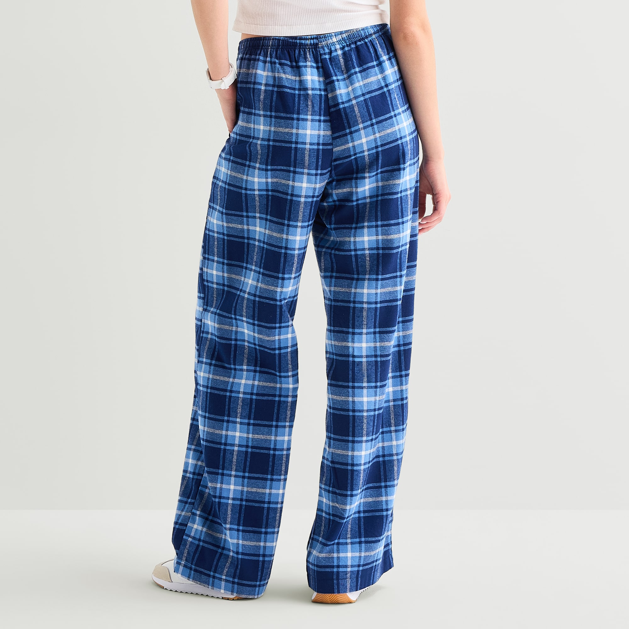 Forever 21 Womens Juniors Wide Leg Mid Rise Flat Front Pant