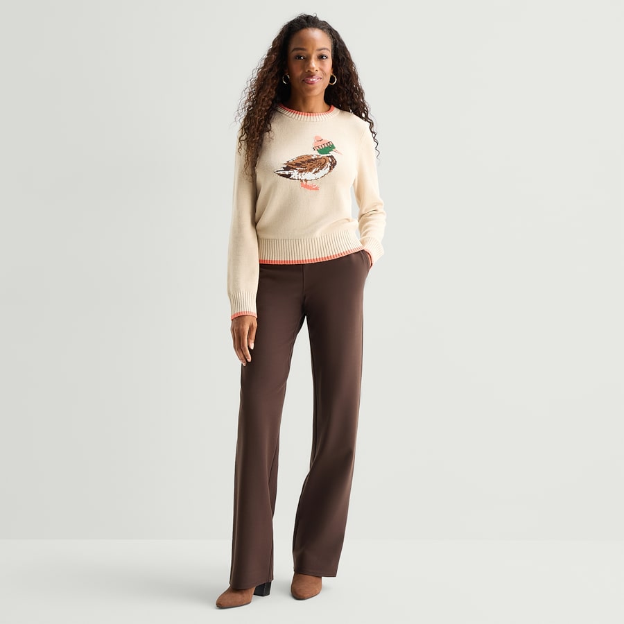 St. John's Bay Womens Tall Wide Leg Pull-On Pant by JCPenney