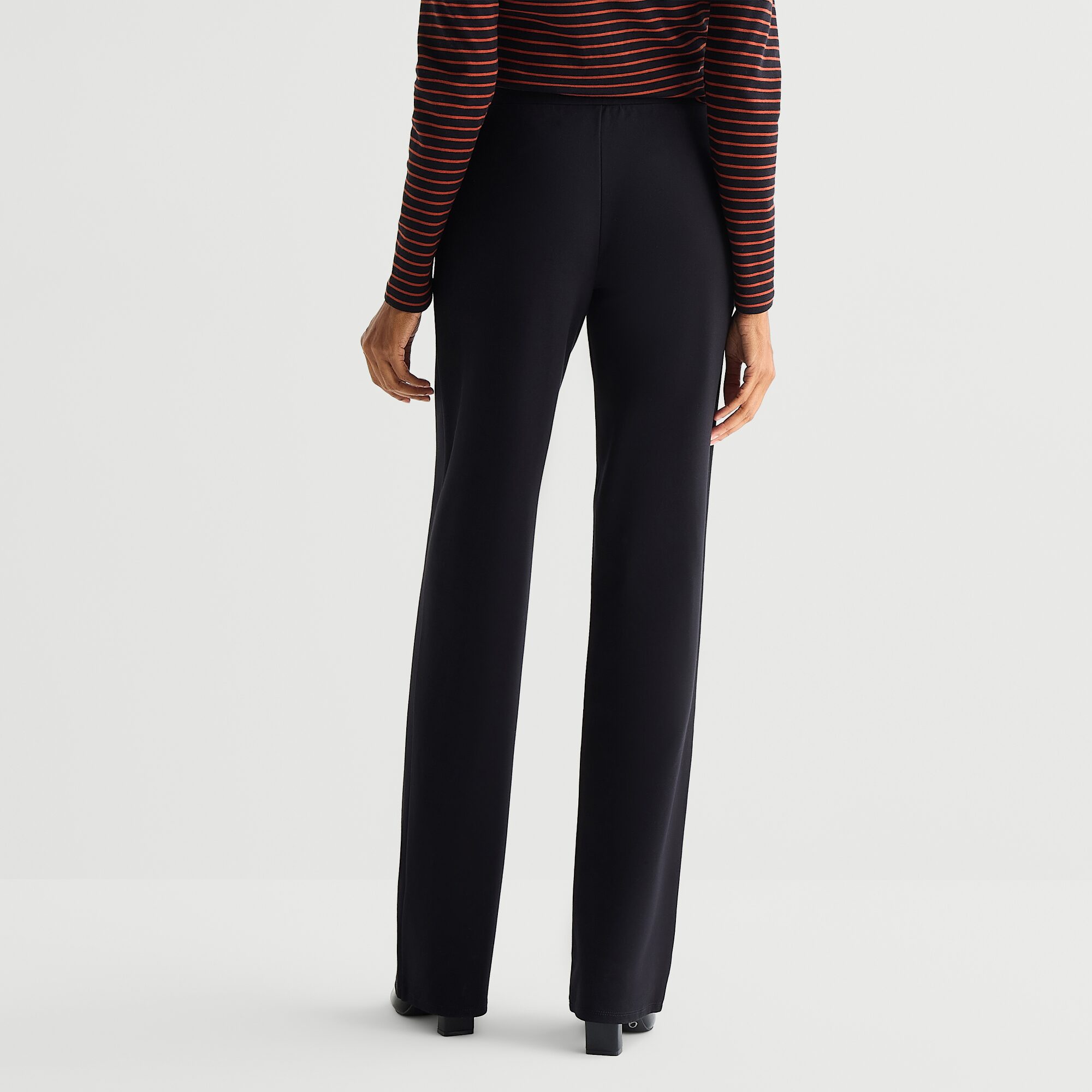 St. John's Bay Womens Tall Wide Leg Pull-On Pant