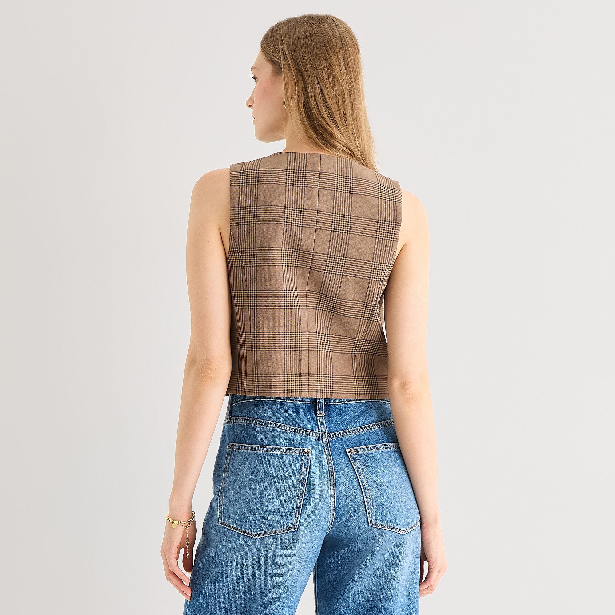 a.n.a Womens Crew Neck Sleeveless Vest