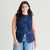 a.n.a Womens Plus Sleeveless Vest