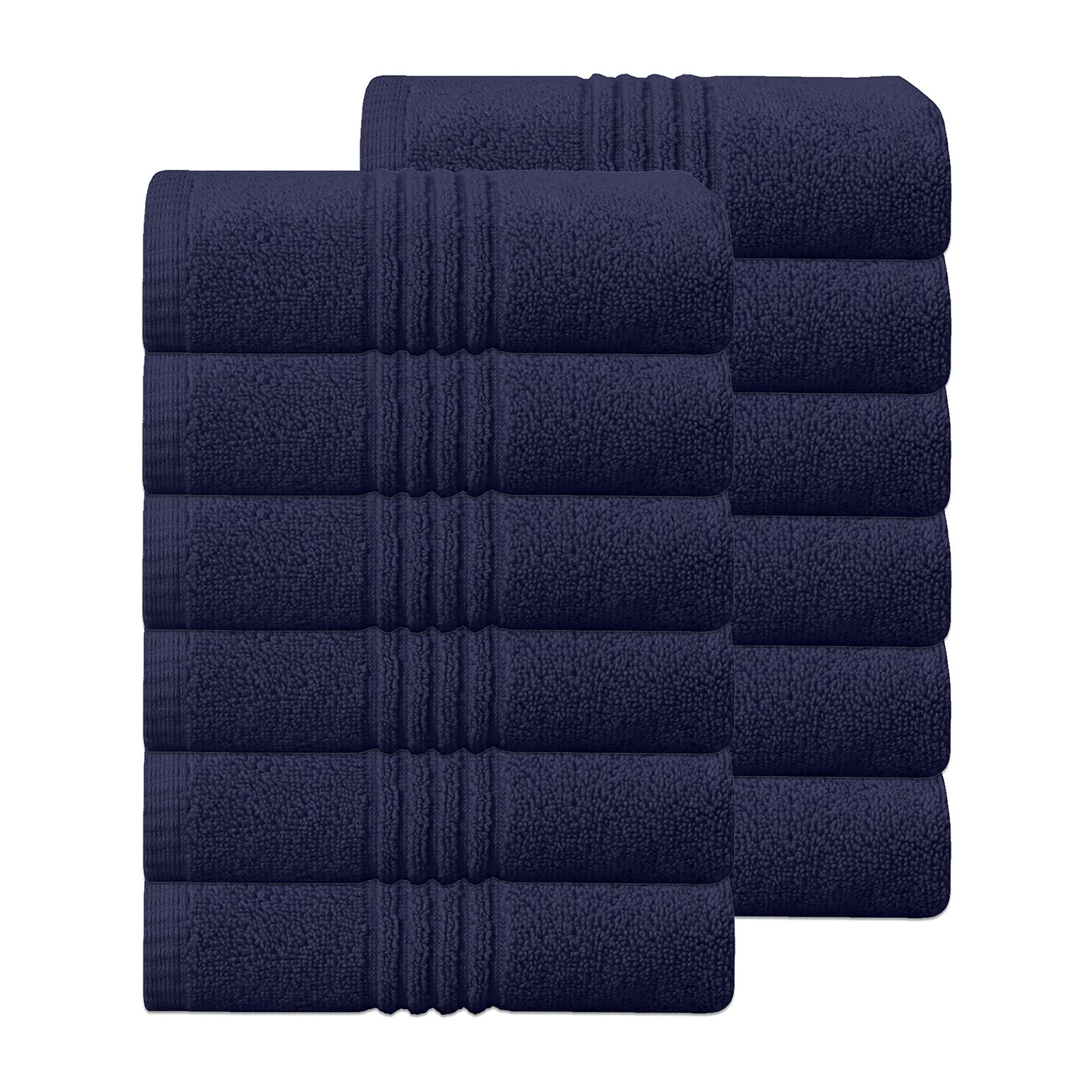 Home Weavers Inc Hazel Collection 100% Cotton Zero Twist 12-pc