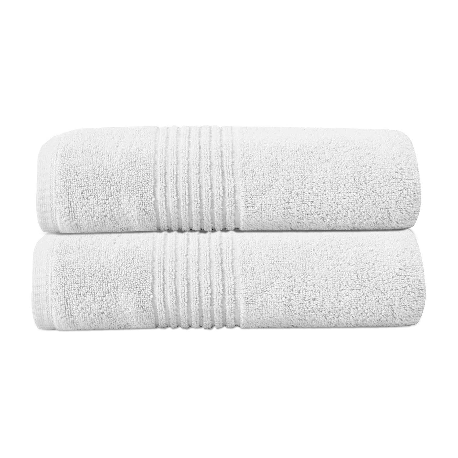 Home Weavers Inc Hazel Collection 100% Cotton Zero Twist 2-pc. Quick Dry Bath Towel Set