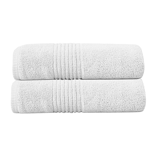 Home Weavers Inc Hazel Collection 100% Cotton Zero Twist 2-pc. Quick Dry Bath Towel Set