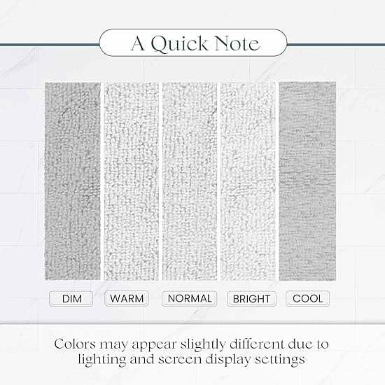 Home Weavers Inc Hazel Collection 100% Cotton Zero Twist 2-pc. Quick Dry Bath Towel Set