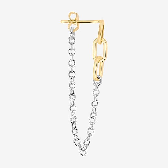 Silver Reflections Womens Pure Silver Over Brass Drop Earrings