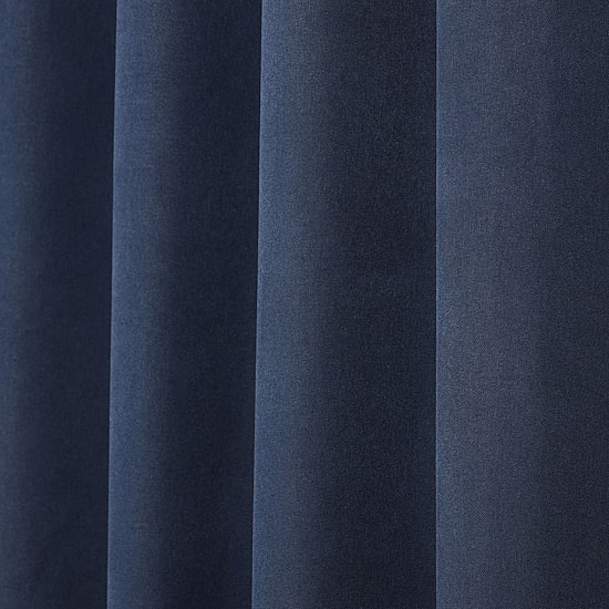 SUPERIOR® Neal Grommet Top 100% Blackout Set of 2 Curtain Panel
