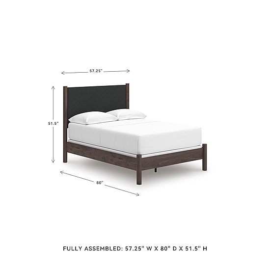 Signature Design by Ashley Serena Upholstered Panel Bed