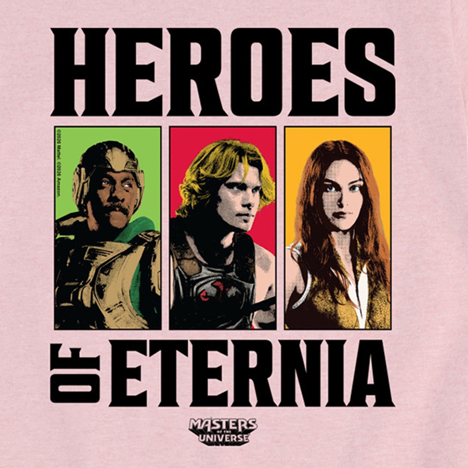 Heroes Eternia Big Kid Girls Crew Neck Short Sleeve Regular Fit Graphic T-Shirt