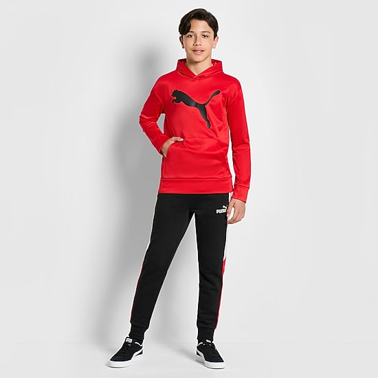 PUMA Big Boys Fleece Hoodie