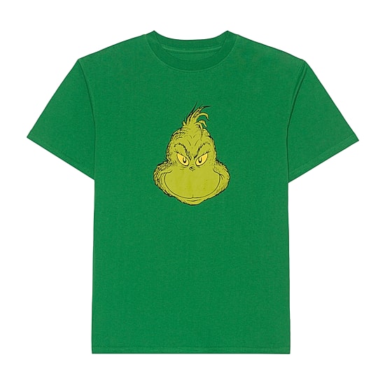Little & Big Kid Boys Crew Neck Short Sleeve Regular Fit Grinch Graphic T-Shirt
