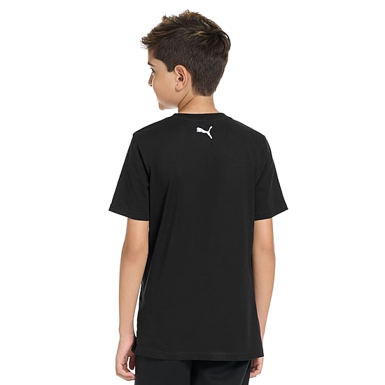 PUMA Big Kid Boys Crew Neck Short Sleeve Classic Fit Graphic T-Shirt