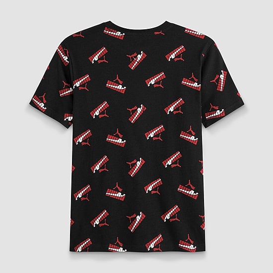 PUMA Big Kid Boys Crew Neck Short Sleeve Regular Fit Graphic T-Shirt