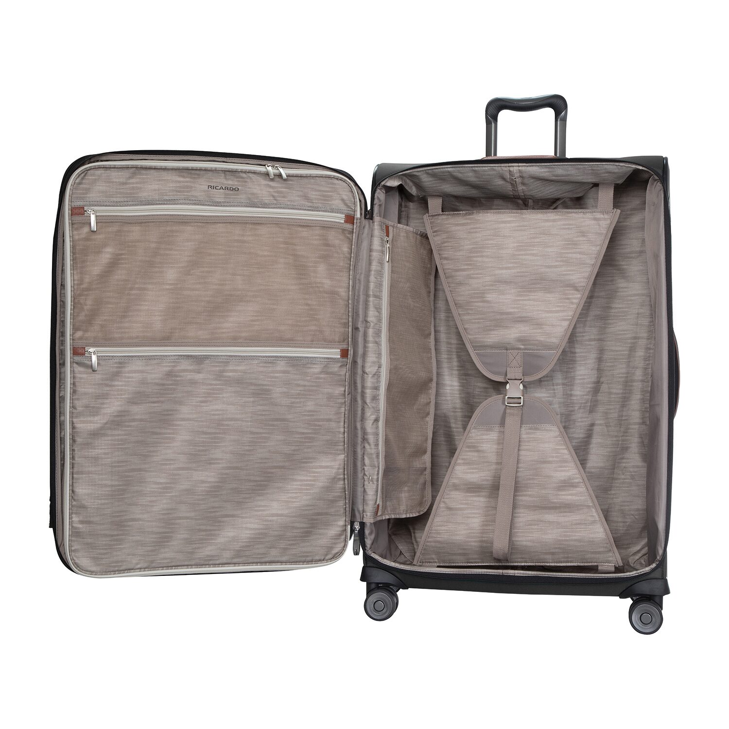 Ricardo Beverly Hills 29 Inch Softside Expandable Checked Spinner Luggage