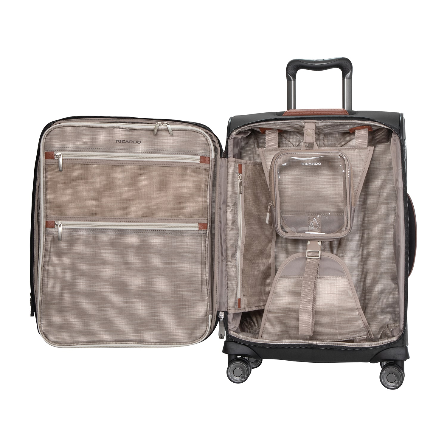 Ricardo Beverly Hills 21 Inch Softside Expandable Carry-On Spinner Luggage