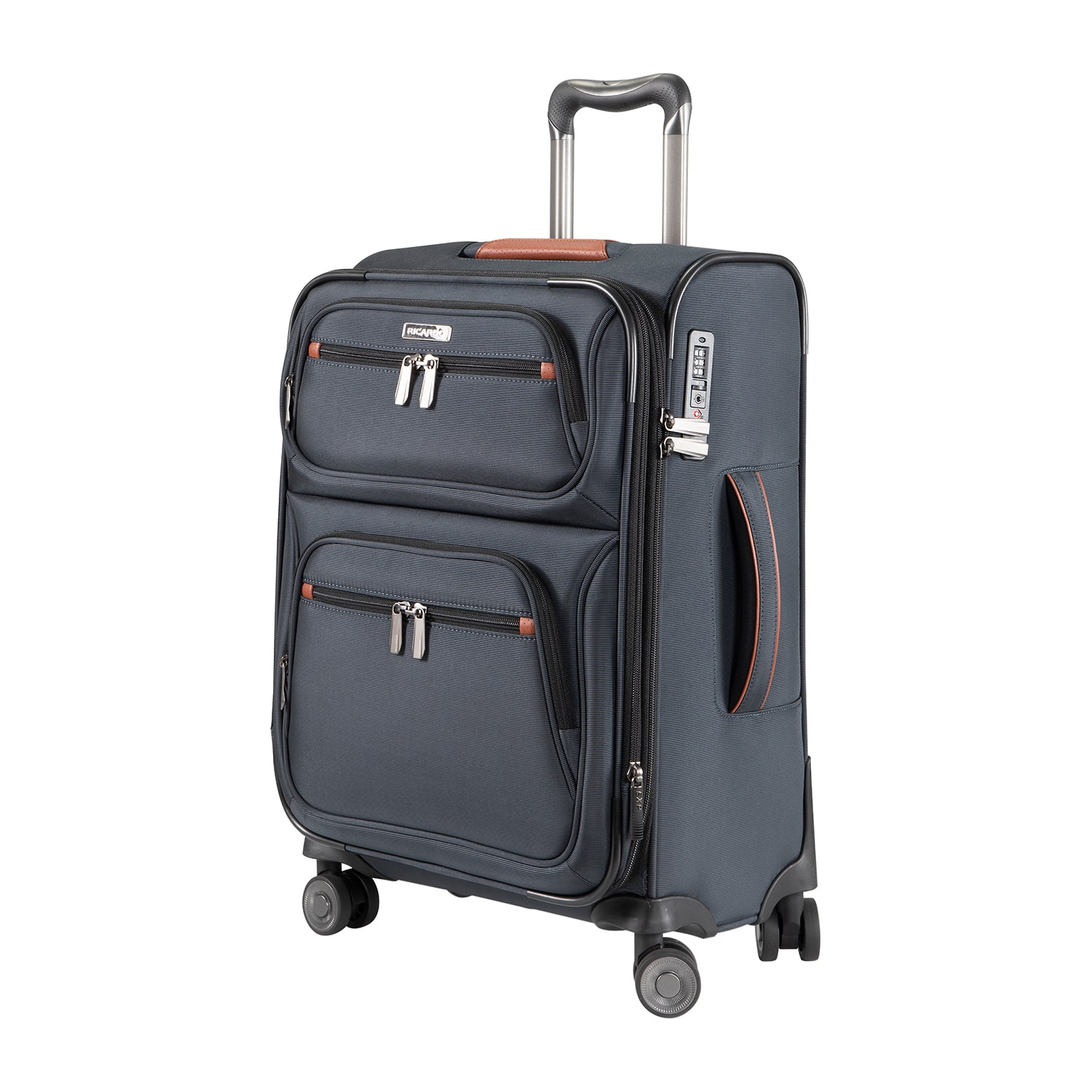 Ricardo Beverly Hills 21 Inch Softside Expandable Carry-On Spinner Luggage