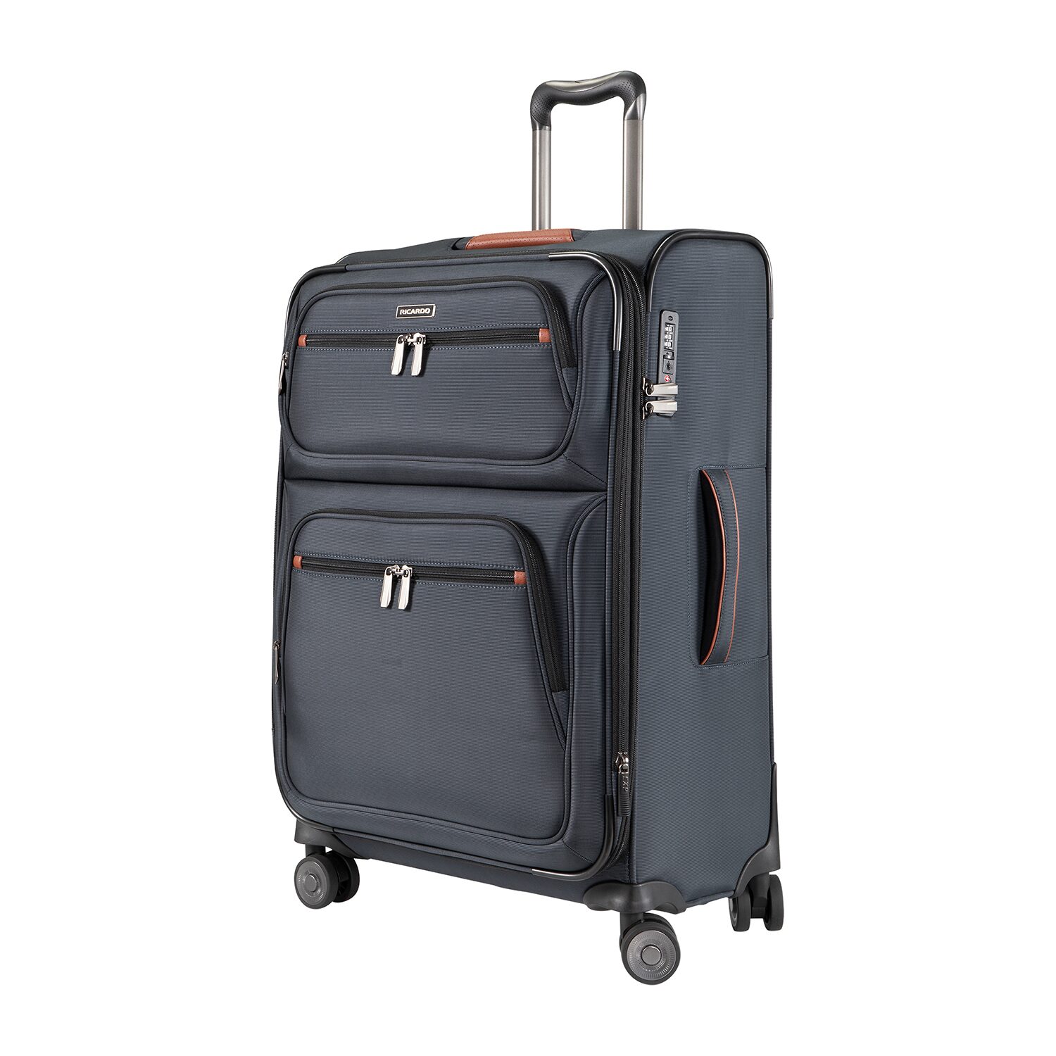 Ricardo Beverly Hills 25 Inch Softside Expandable Checked Spinner Luggage