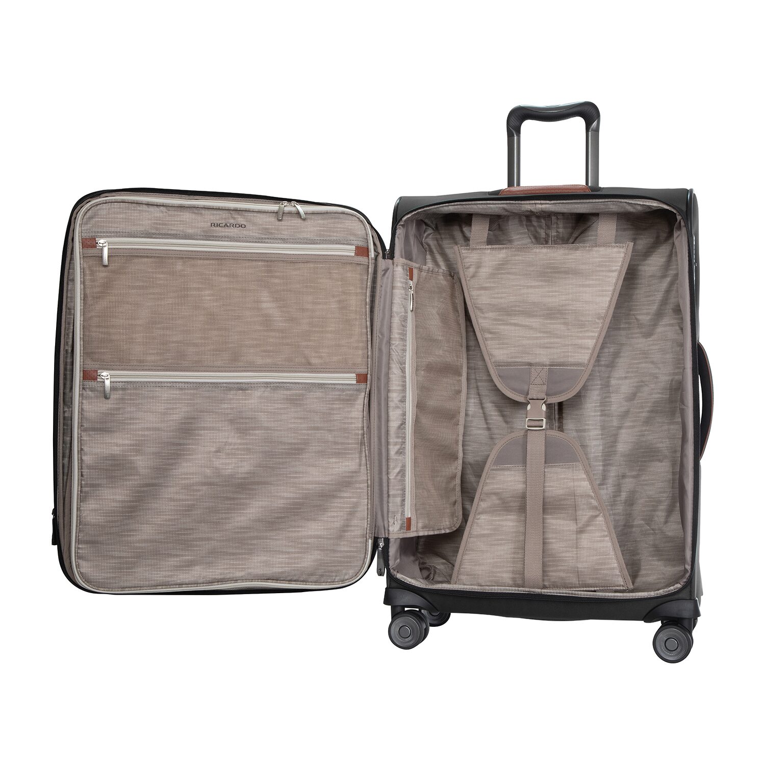 Ricardo Beverly Hills 25 Inch Softside Expandable Checked Spinner Luggage