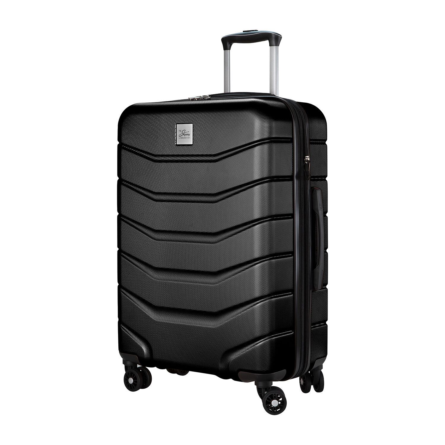 Skyway Inch Hardside Expandable Lightweight Checked Spinner Luggage