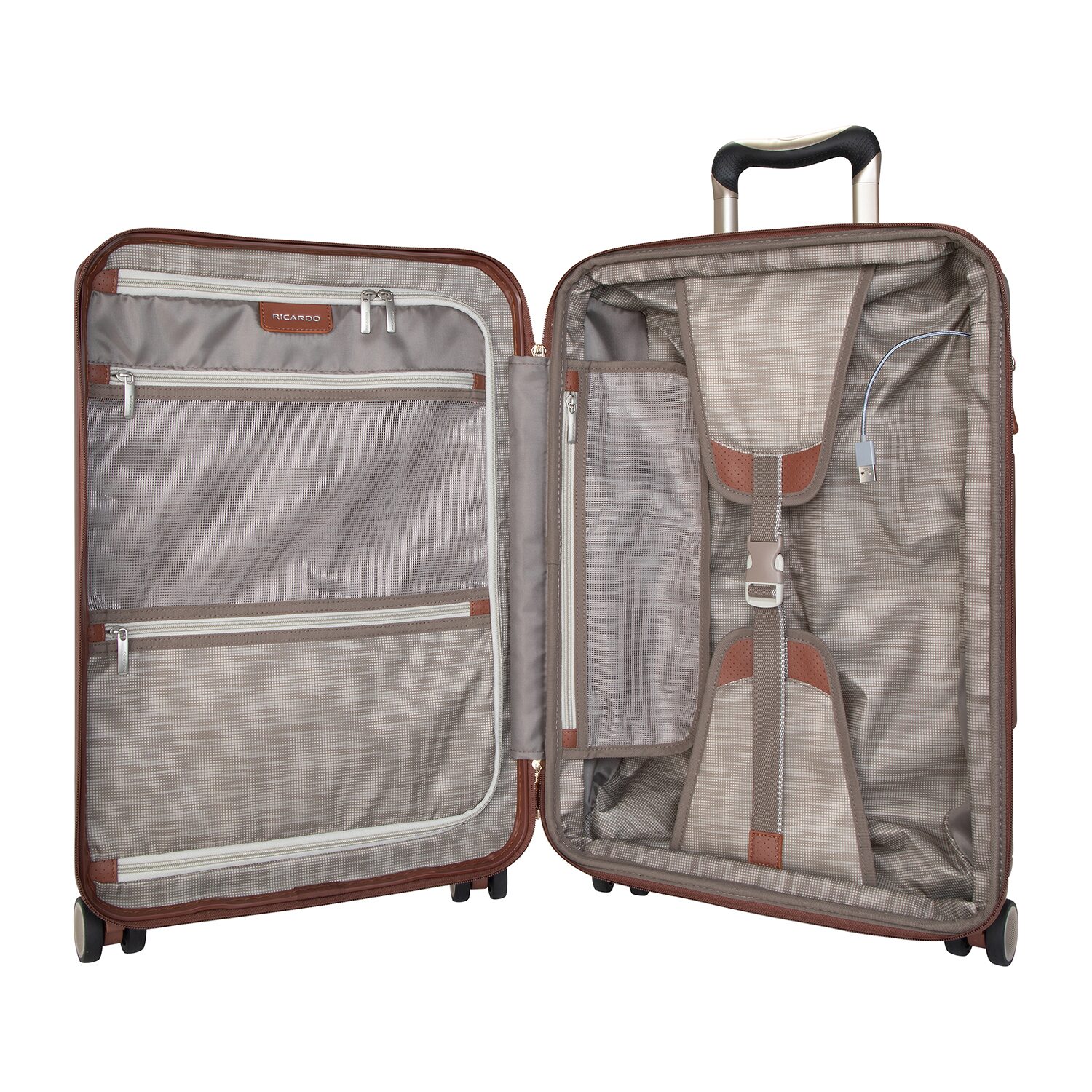 Ricardo Beverly Hills Montecito 2.0 21 Inch Hardside Carry-On Spinner Luggage