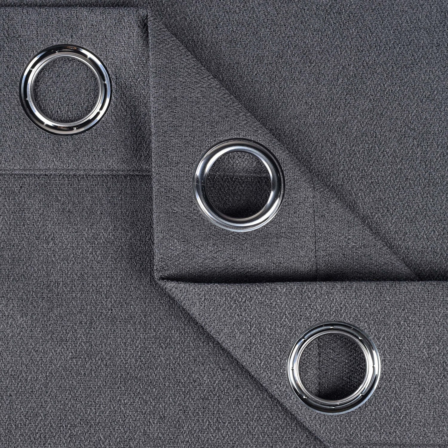 SUPERIOR® Nyan Grommet Top 100% Blackout Set of 2 Curtain Panel