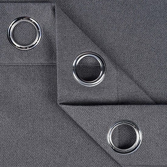 SUPERIOR® Nyan Grommet Top 100% Blackout Set of 2 Curtain Panel